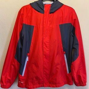 Red/Slate Gray Champion Windbreaker